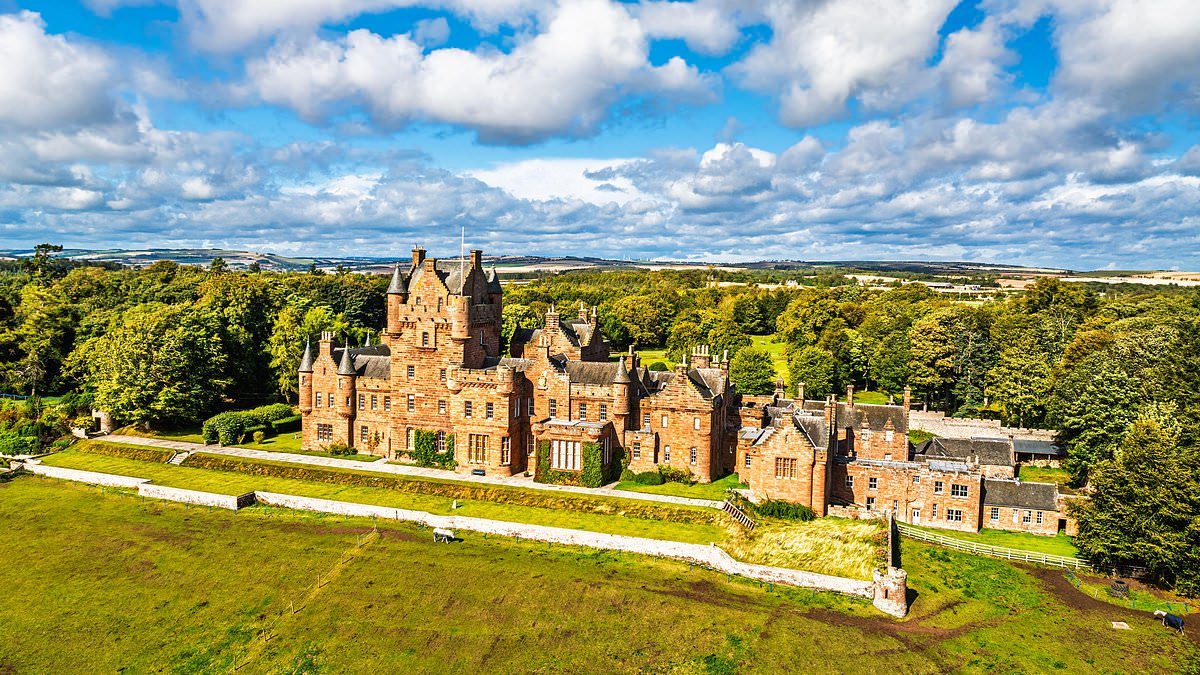 TALK OF THE TOWN: Locals fear top Traitor Alan Carr will turn £3.25million castle into his own fortress