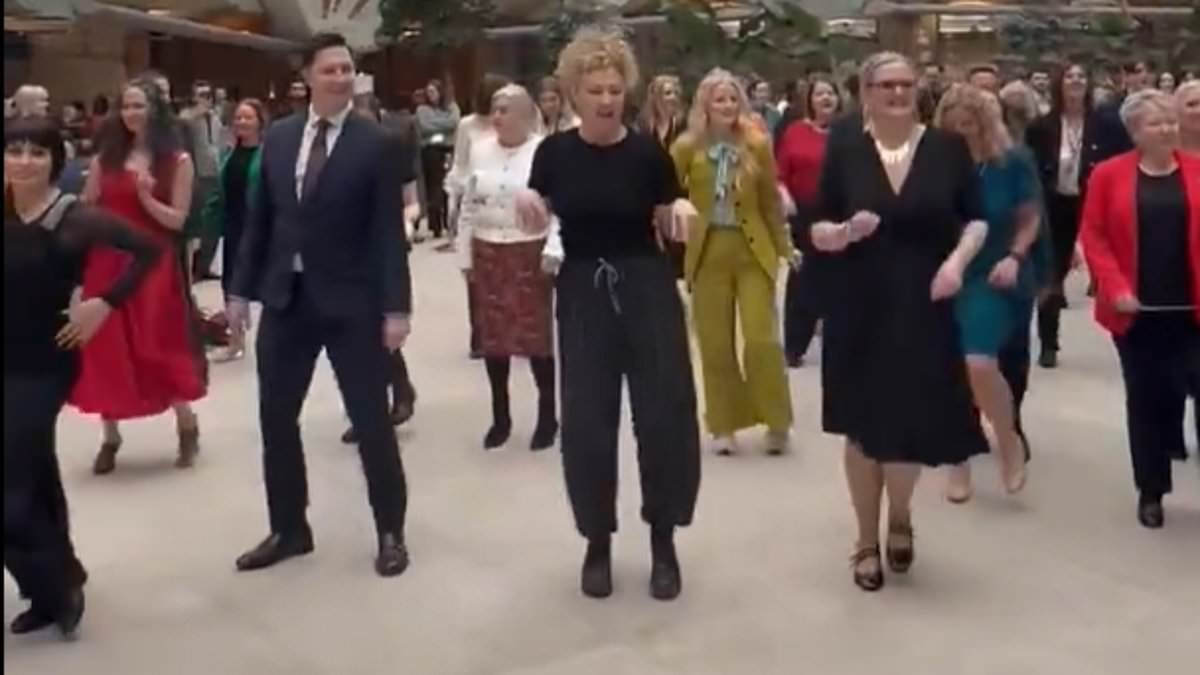 Cha cha cha-ing as the Middle East burns... but at least they're getting a pay rise! Fury as MPs DANCE in Parliament while Iran crisis leaves Britain on 'brink of World War Three'