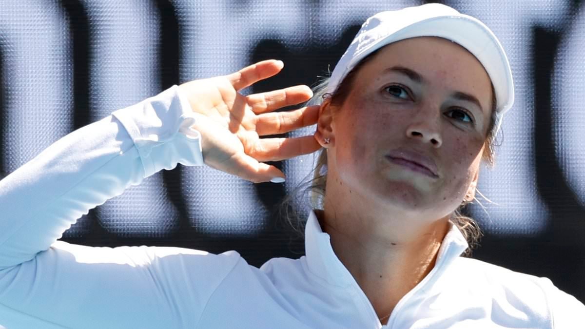 Tennis star Yulia Putintseva slams 'disrespectful' Australian Open crowd - and TWERKS on court after winning through to the fourth round