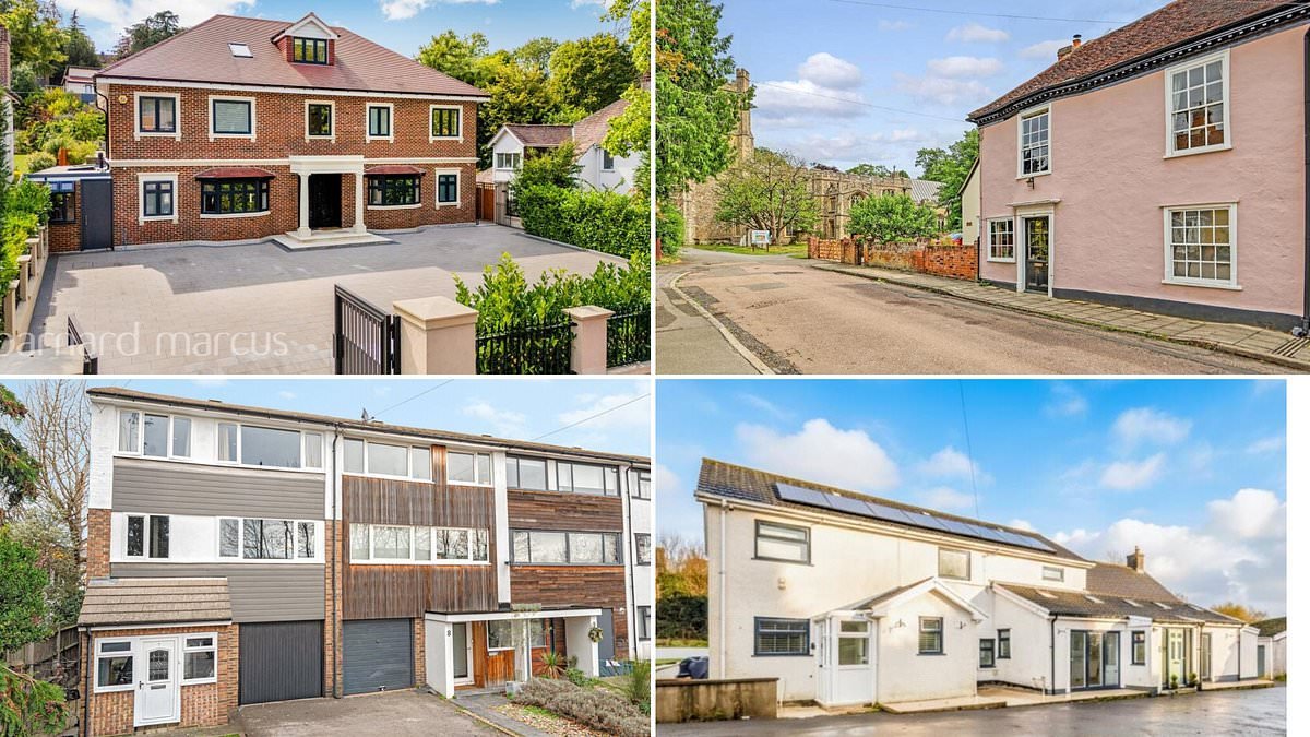 Rightmove's most-viewed homes on busy Boxing Day, from £2.5m Croydon mansion to Devon home with duck island