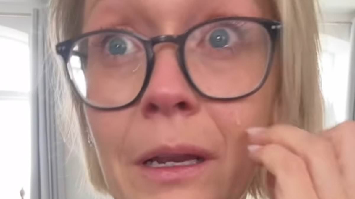 Hear'Say singer Suzanne Shaw breaks down in tears as she details 'messy and unexpected' breakup from fiancé Sam Greenfield and says she's glad she can 'navigate it sober'