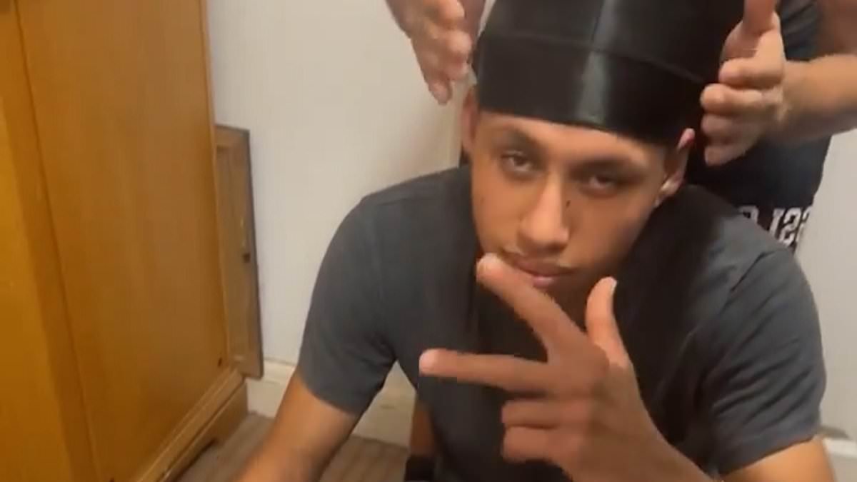 Moment hotel migrants party at hotel barbecue after allegedly raping 33-year-old woman on Brighton Beach