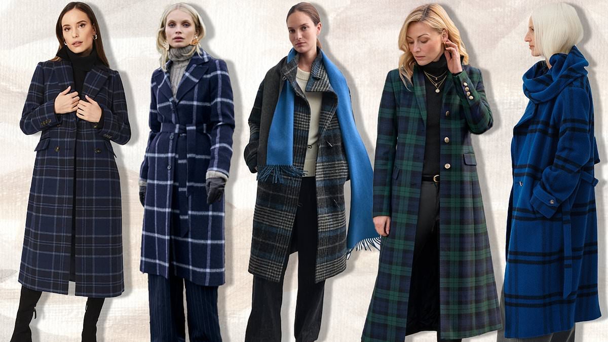 Kate Middleton just wore the perfect tartan coat in Scotland - shop similar checked styles from Boden, Jaeger, House of Bruar and more