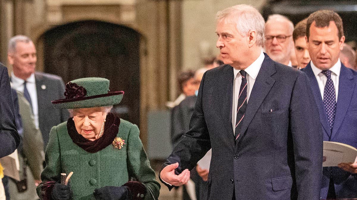 Late Queen tried to 'soften the blow' of Andrew losing his titles 'one-on-one' - but the 'painful' meeting left ex-Duke 'blindsided', royal expert reveals