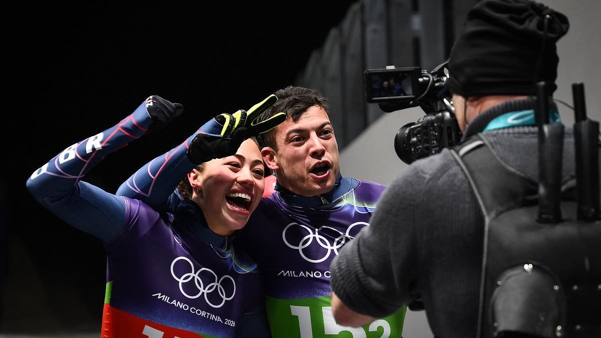 Team GB's Super Sunday! Britain win ANOTHER gold medal as skeleton star Matt Weston tops the podium again on historic day at Winter Olympics