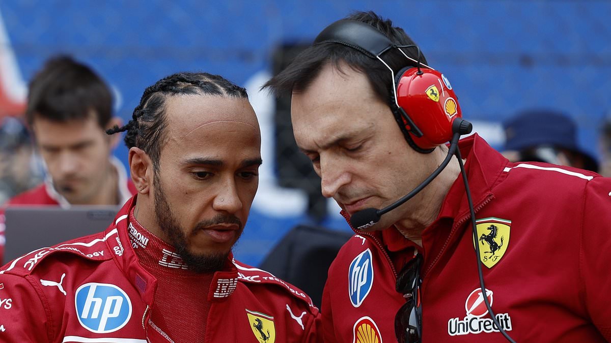 Lewis Hamilton splits from Ferrari race engineer after public spats marred seven-time world champion's troubled first year at the Italian constructor