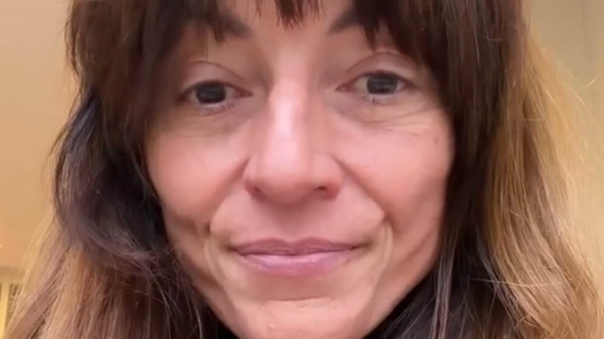 Davina McCall fights back tears as she reveals she has finished radiotherapy after breast cancer diagnosis