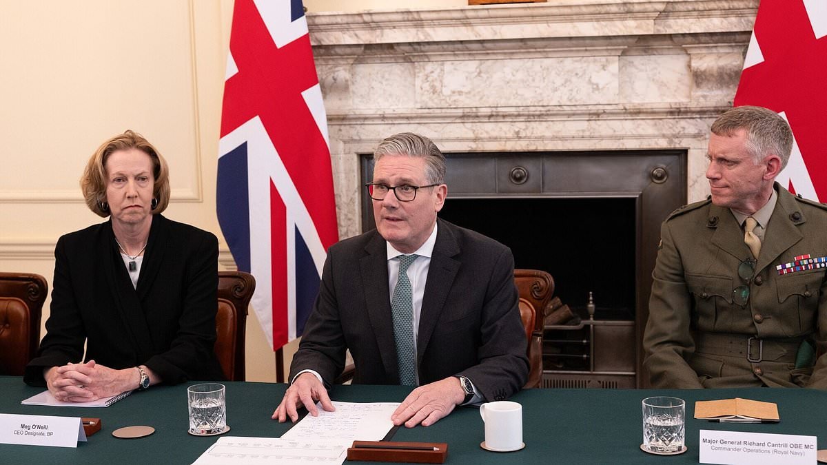 Starmer calls emergency Cobra meeting today over crisis after saying Government 'can't do it on its own' - despite 'raking in £20million a DAY in extra tax'