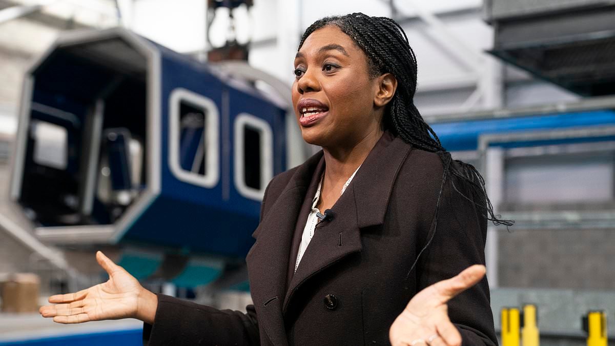 Kemi Badenoch says she's glad to see the back of 'liar' Robert Jenrick after his defection to Reform as Tory leader thanks Nigel Farage for doing her 'spring cleaning'
