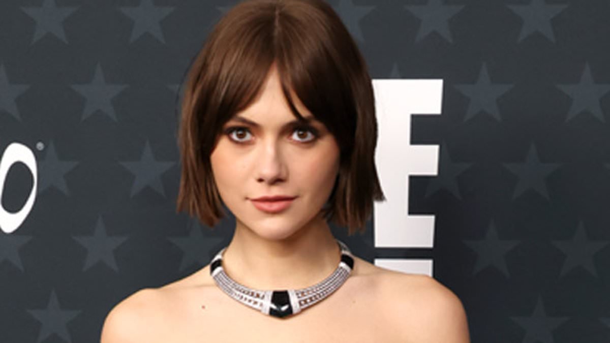 Aled Jones' daughter Emilia stuns in a corset as she joins glamorous Mia Goth and Erin Doherty leading the British stars at the Critics Choice