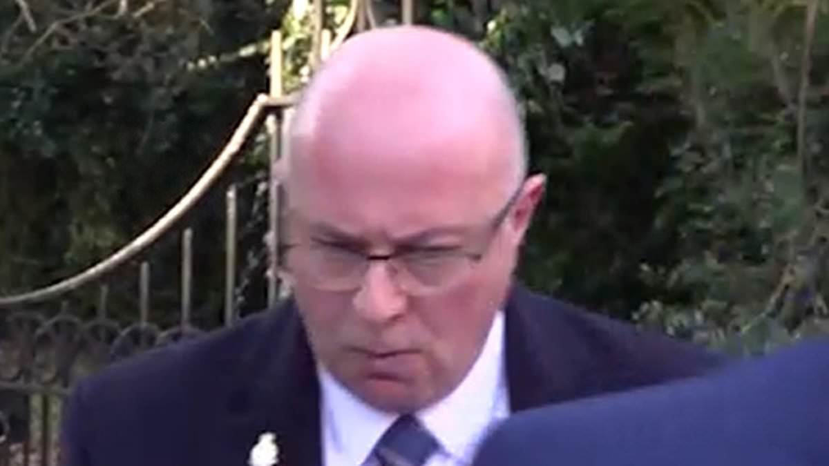 Police officer who killed woman, 74, after jumping a red light on way to emergency for baby choking tells jury it was a 'tragic accident'