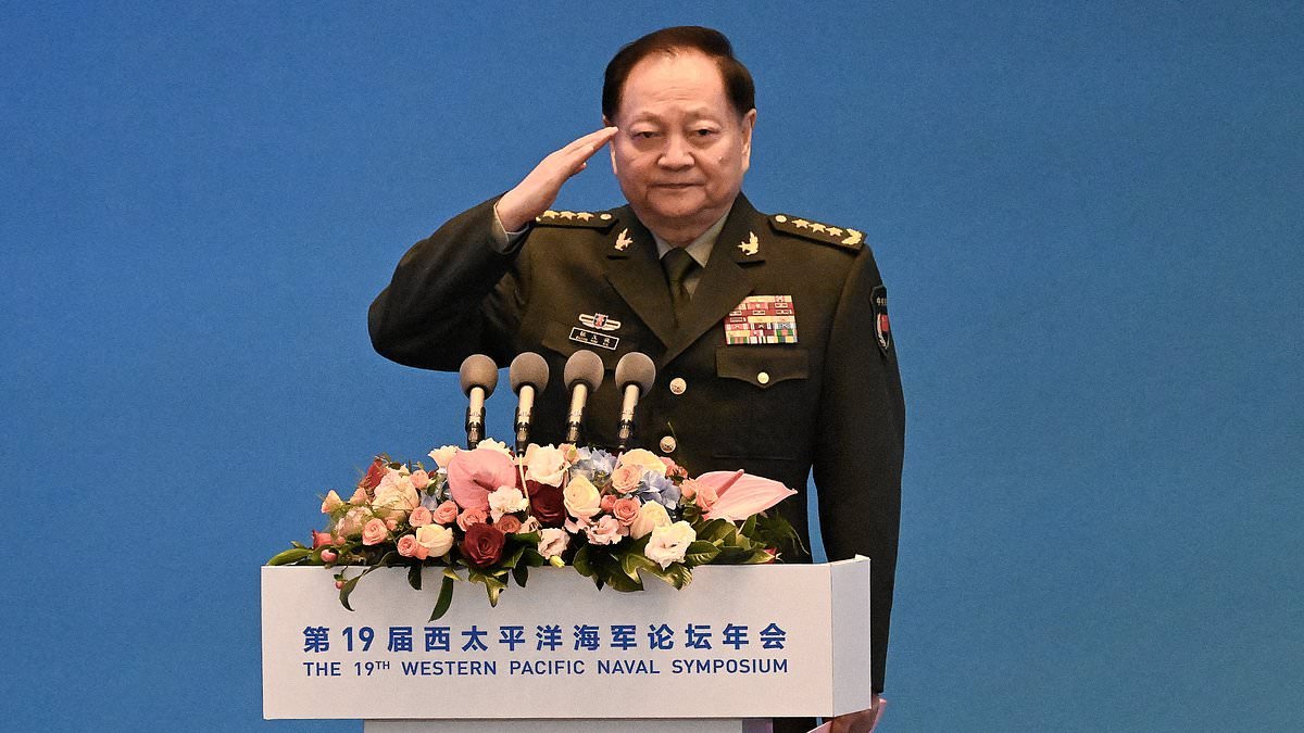 China's top general accused of leaking nuclear secrets to the US amid President Xi's military purge