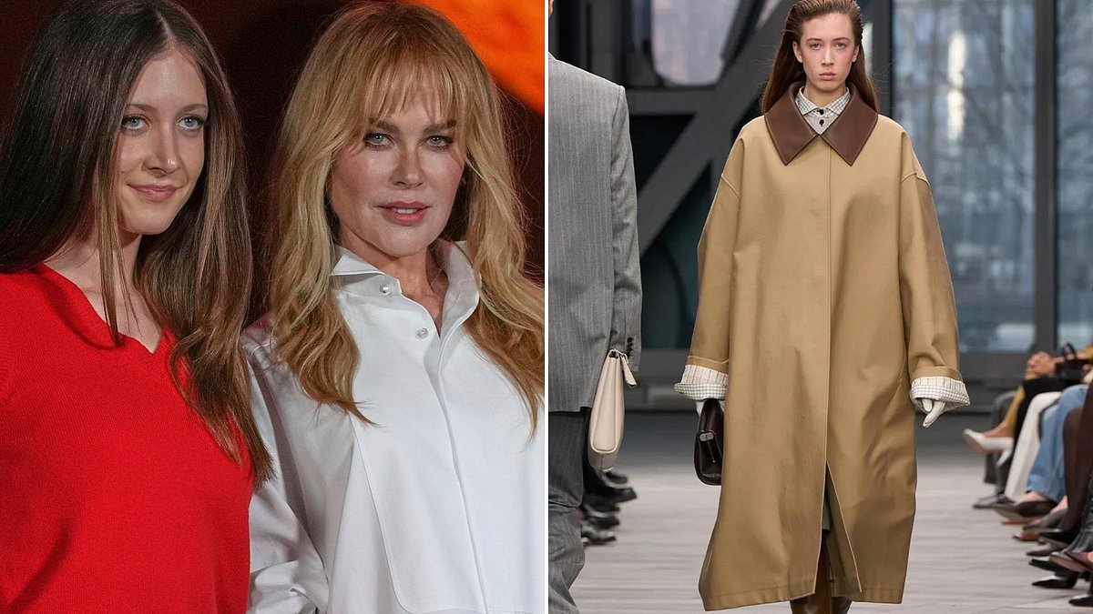 Nicole Kidman's nepo baby daughter Sunday Rose mocked for bizarre runway walk at New York Fashion Week