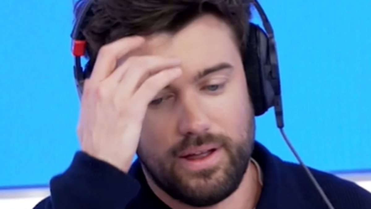 Jack Whitehall says he got into 'a load of trouble' for spoiling Raye's BRIT Awards performance before sensationally storming out of the studio in hilarious April Fool's prank